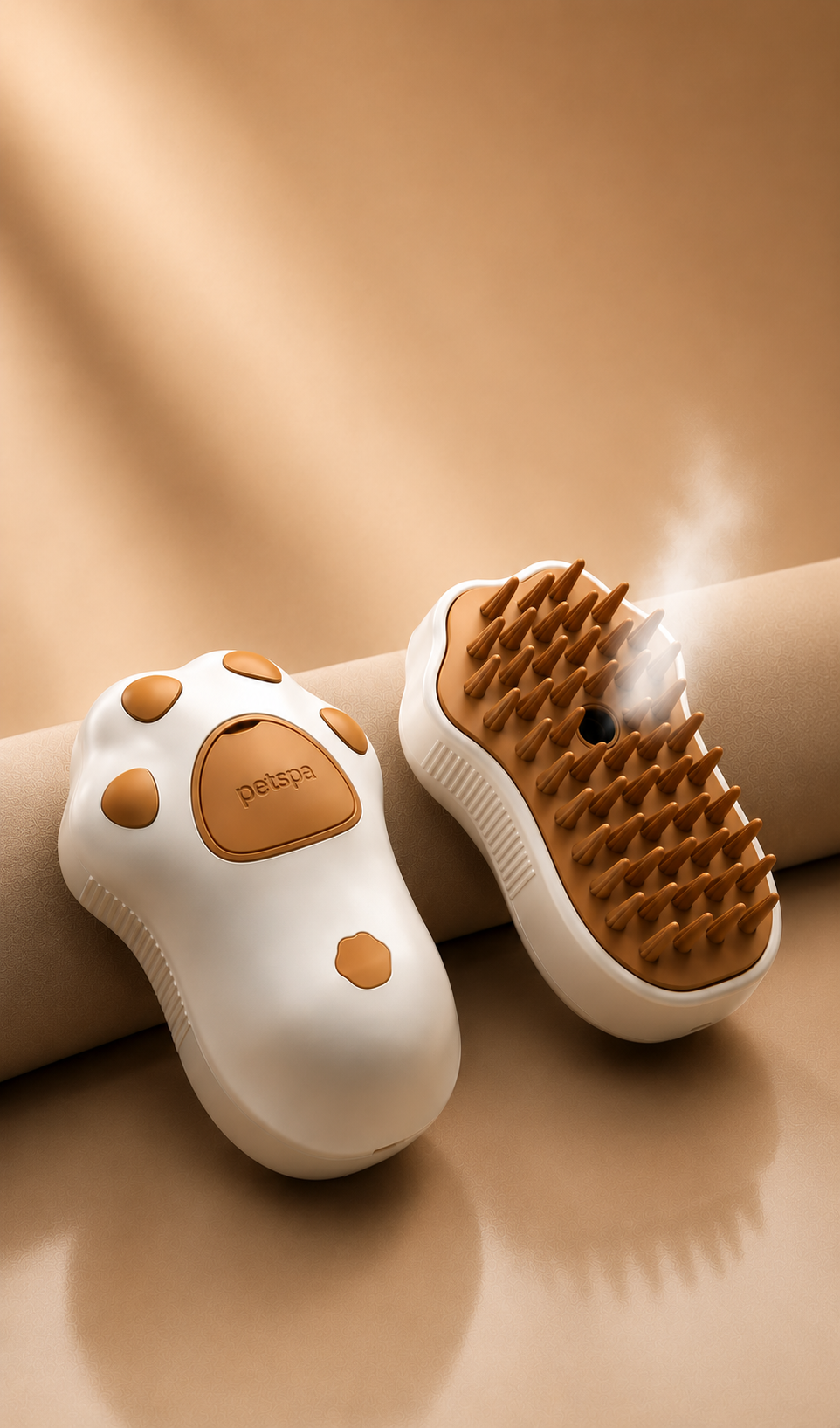 3-in-1 Steam Grooming Brush