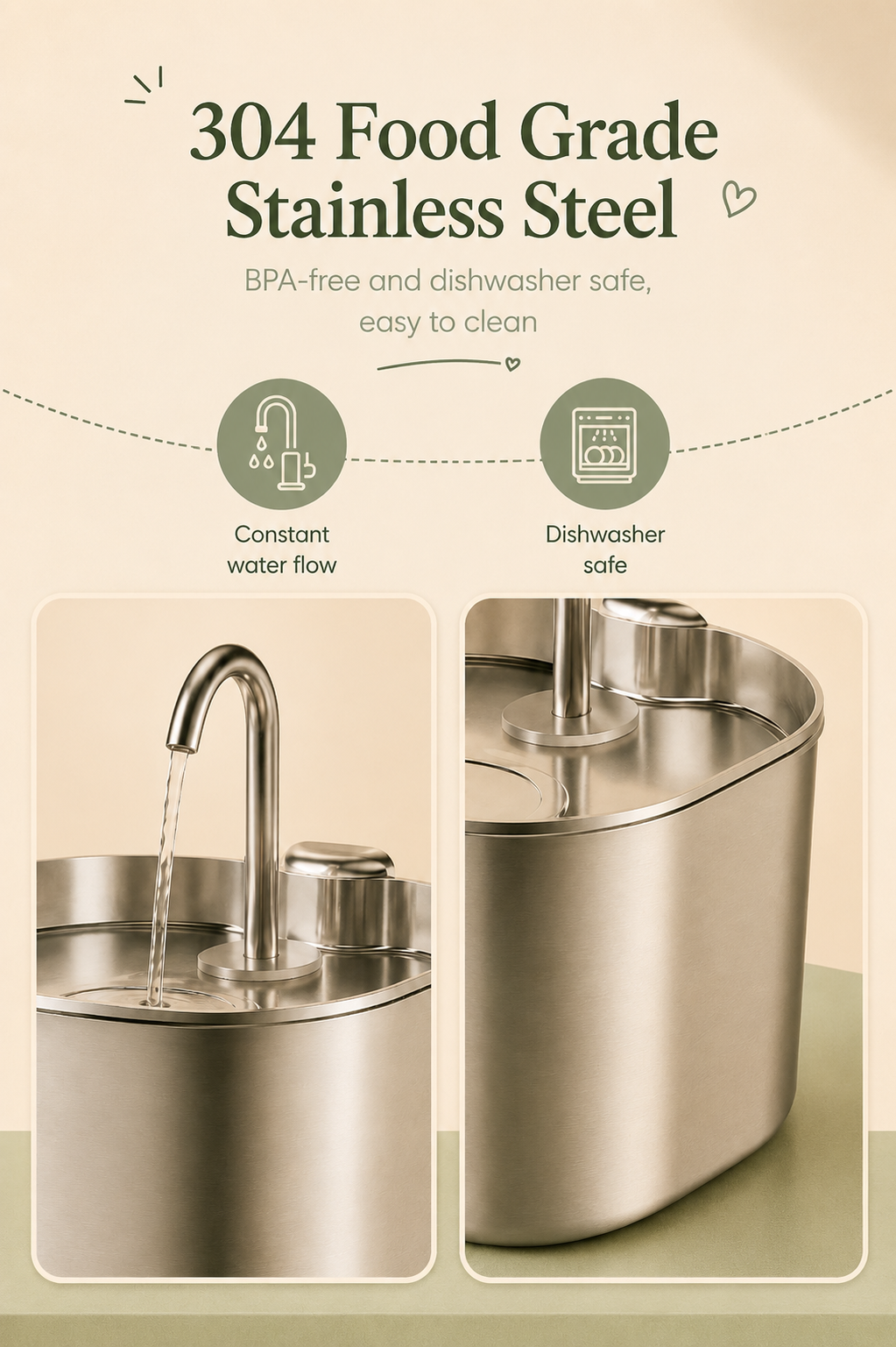 AquaPurr™ Premium Pet Water Fountain