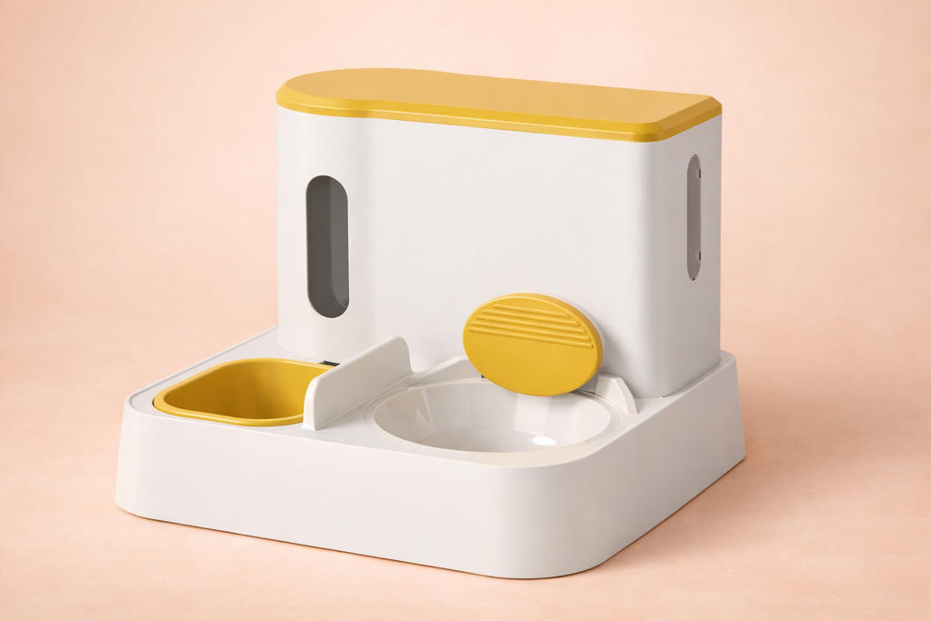 2-in-1 Smart Pet Feeder & Water Station