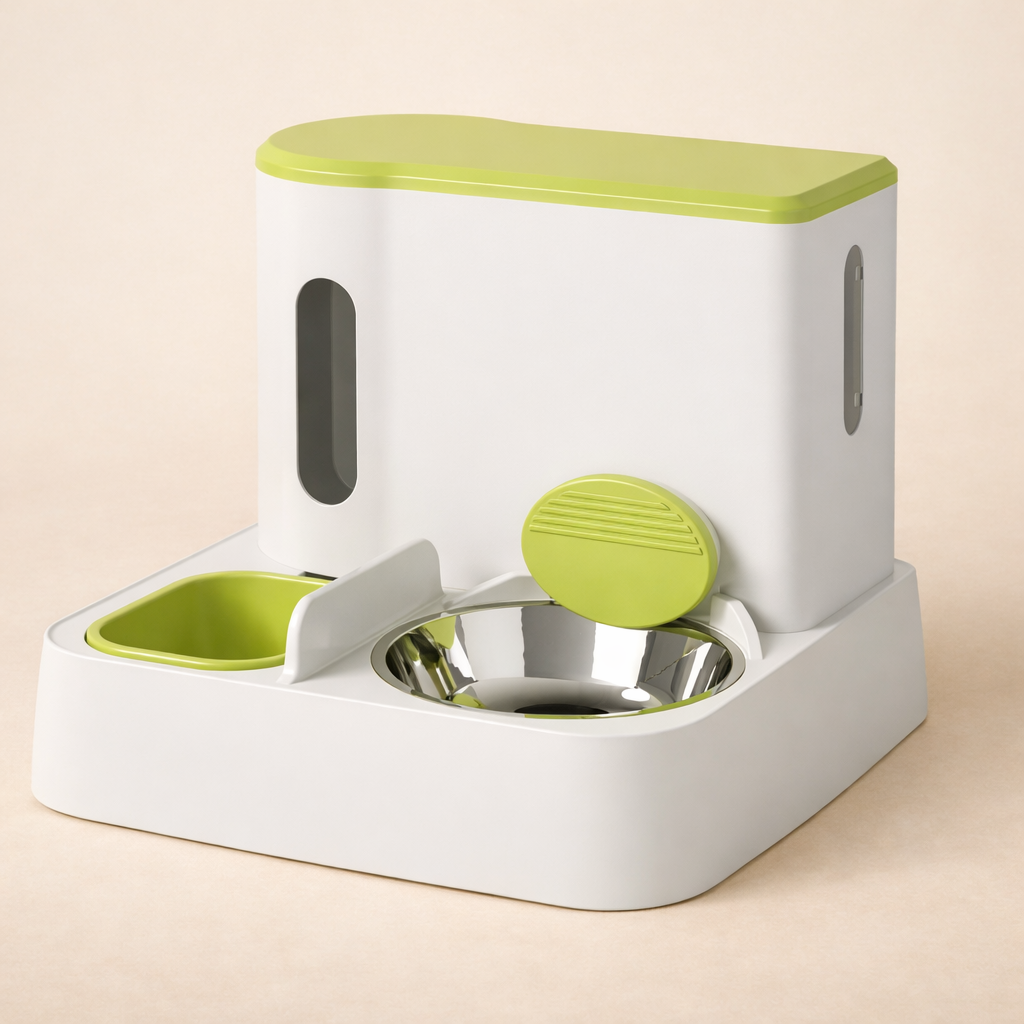 2-in-1 Smart Pet Feeder & Water Station