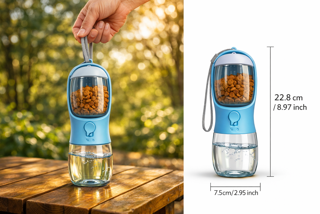 HydroPaw 2-in-1 Pet Bottle